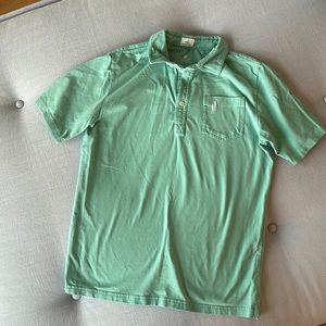 Boys Johnnie-O Size 14 light green Polo